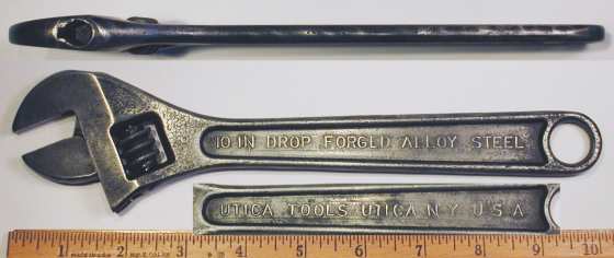 [Utica [90-10] 10 Inch Adjustable Wrench]