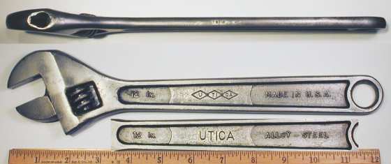 [Utica Early 90-12 Adjustable Wrench]