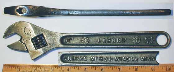 [Vulcan Manufacturing Largrip 10 Inch Adjustable Wrench]