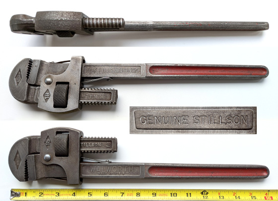 [Walworth 18 Inch Genuine Stillson Pipe Wrench]