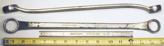 [Westcraft WBH3032 15/16x1 Offset Box-End Wrench]