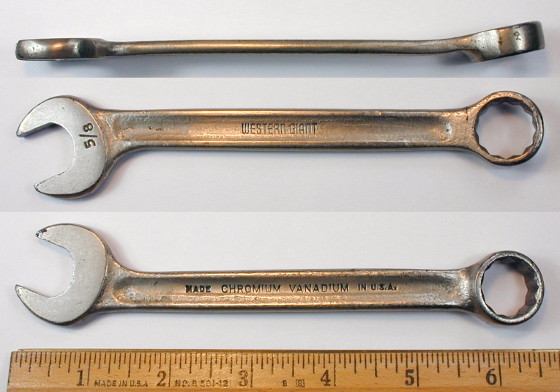 [Western Giant 5/8 Combination Wrench]