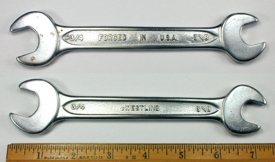 [Westline 5/8x3/4 Open-End Wrench]