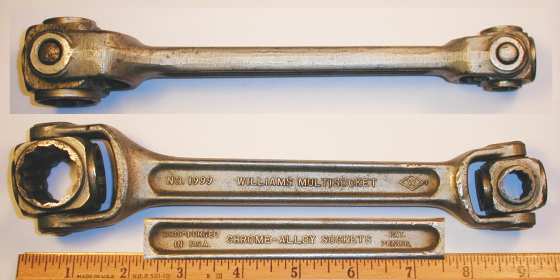 [Williams No. 1999 Multisocket Eight-In-1 Socket Wrench]