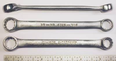 [Williams 6725 7/16x1/2 Short Box-End Wrench]