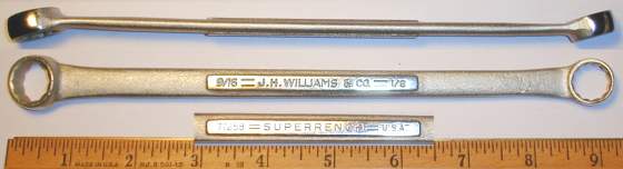 [Williams 7725B 1/2x9/16 Box-End Wrench]