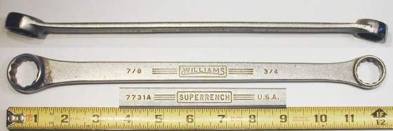 [Williams 7731A 3/4x7/8 Box-End Wrench]