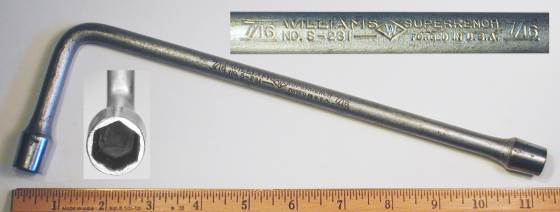 [Williams S-231 7/16x7/16 Socket Wrench]