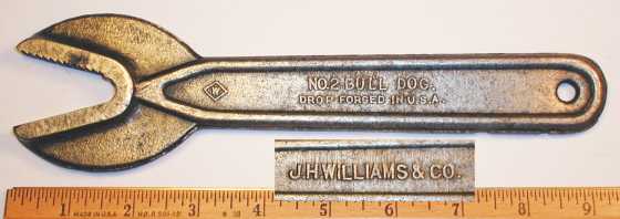 [Williams No. 2 Bull Dog Wrench]