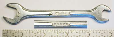 [Williams A1723A 3/8x1/2 Ribbed-Style Open-End Wrench]