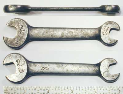 [Williams No. 725 7/16x1/2 Open-End Wrench]