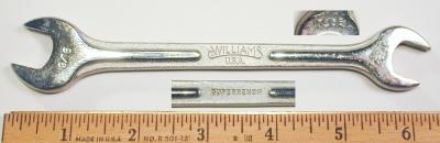 [Williams 1725B 1/2x9/16 Ribbed-Style Open-End Wrench]