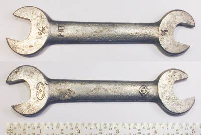 [Williams No. 25 1/2x19/32 Open-End Wrench]