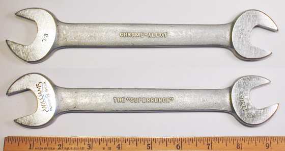 [Williams 1731A 3/4x7/8 Open-End Wrench]