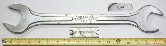 [Williams 1041 1-7/16x1-5/8 Ribbed-Style Open-End Wrench]