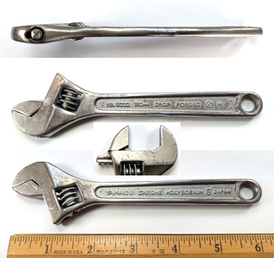 [Yamaco No. 5000 150mm Adjustable Wrench]